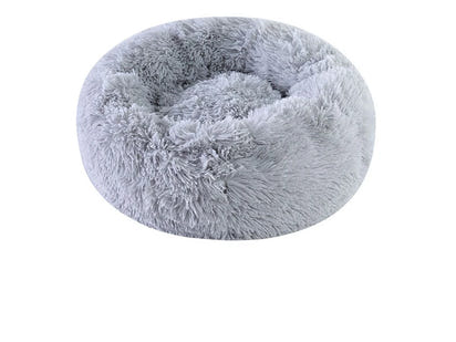 Flauschiges Katzenbett