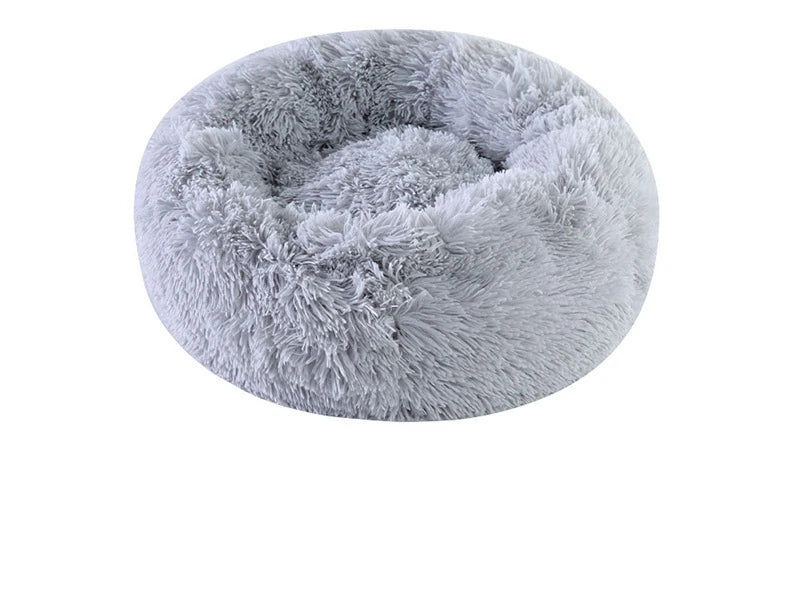 Flauschiges Katzenbett