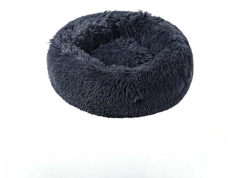 Flauschiges Katzenbett