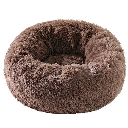 Flauschiges Katzenbett