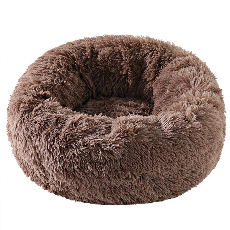 Flauschiges Katzenbett