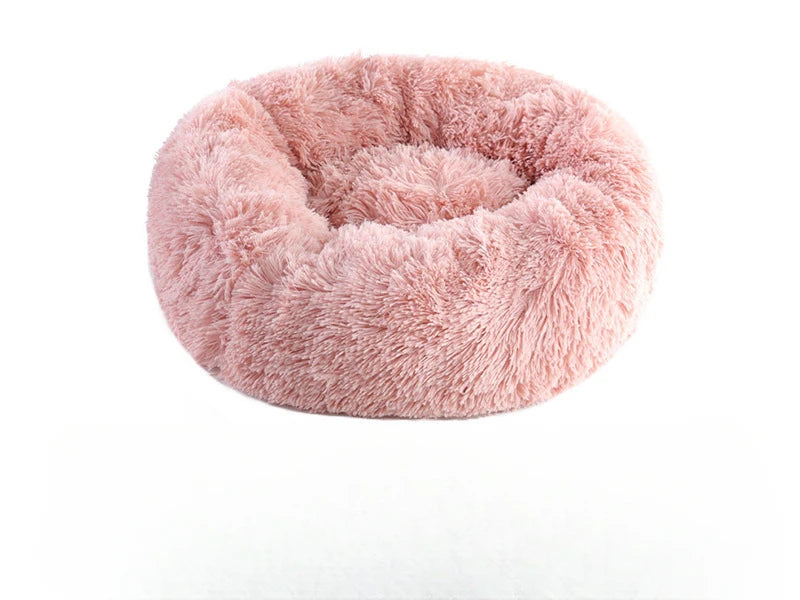 Flauschiges Katzenbett
