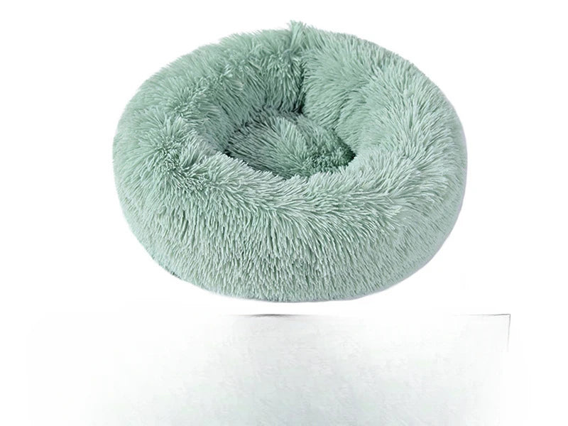 Flauschiges Katzenbett