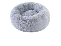 Flauschiges Katzenbett