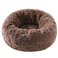 Flauschiges Katzenbett
